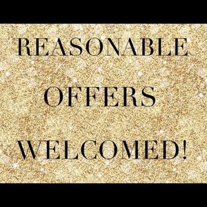 Reasonable offers welcome! xx